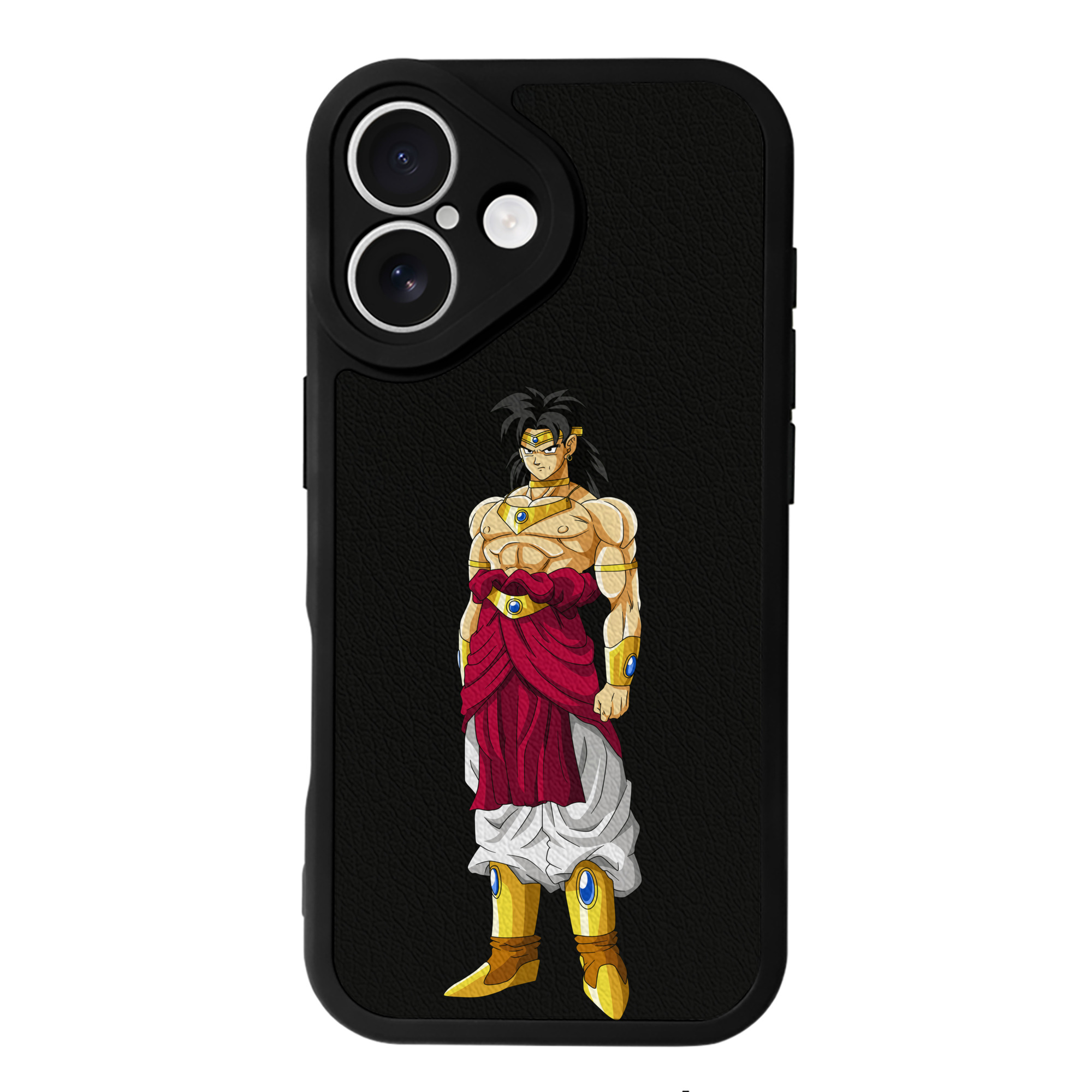 （画像用） ドラゴンボール DRAGON BALL 【iPhone 16シリーズ対応】シリコンスマホケース（レザー調） 材質：シリコン